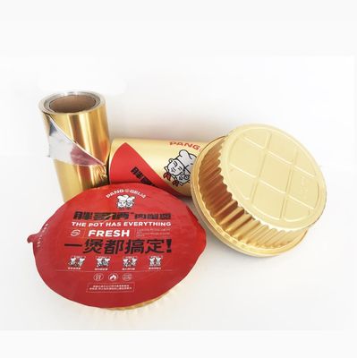 Easy Peel AL Lớp niêm phong nhiệt cho sữa sữa sữa sữa kem PS / PP / PE / PET / Niêm phong cốc giấy