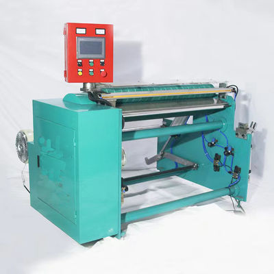 OD 600mm Small Roll Slitter Rewinder Rewinding And Slitting Machine 1300 x 1380 x 1600mm Máy quay lại và cắt