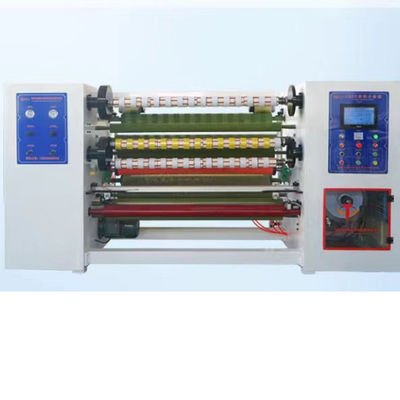 Chiều rộng cắt 12-500mm Máy cắt băng BOPP với công suất tải 1300KG