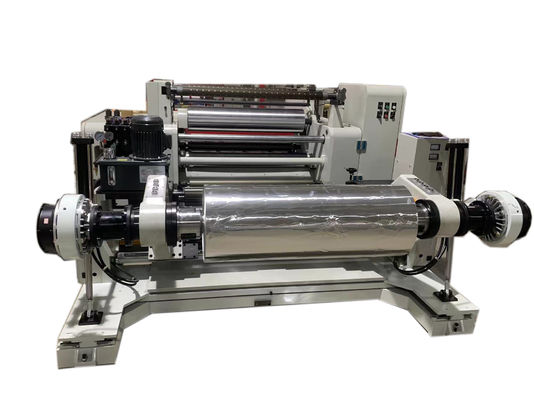 Chuyển đổi tần số Máy cắt tốc độ cao Trung tâm bề mặt Slitter Rewinder cho giấy phủ