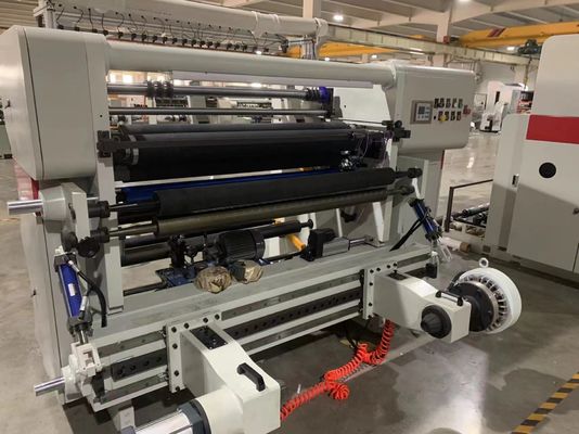 PE Thin Film Aluminium Foil Rewinding Machine Tape Slitter Rewinder 1200KG Max