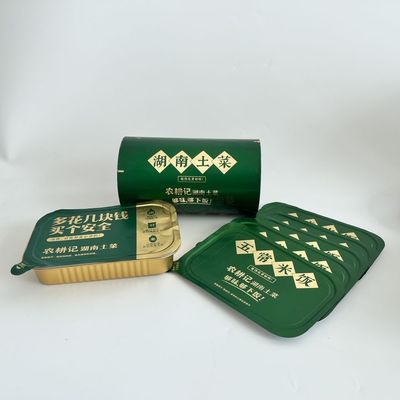 Bộ phim niêm phong nhựa nhôm hộp vật nuôi được in tùy chỉnh để dễ dàng lột tách cốc