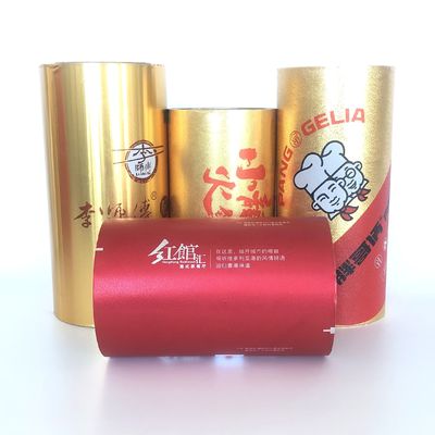 Bộ phim niêm phong nhiệt nhựa nhôm có thể tùy chỉnh 40 Mic cho PS / PP / PE / PET / Cốc giấy