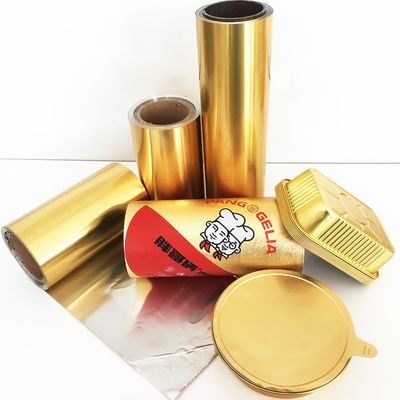 Bộ phim niêm phong nhựa nhôm tùy chỉnh Bộ phim niêm phong nhiệt cho nắp cốc Niêm phong tối ưu ở 180-250C