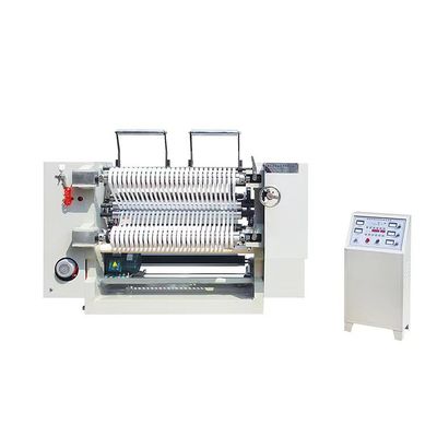 Máy cắt phim PET được điều khiển bởi tốc độ PLC với khoảng cách cắt tối đa là 1300mm và tốc độ 0-200m/min