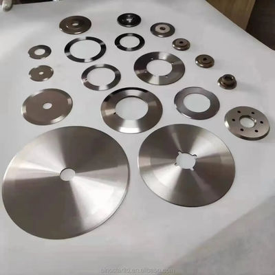 Vòng cao độ chính xác Rotary cắt đứt Blade Pvc Edge Blade Rotary Blades Machine cắt đứt Paper Pipe Adhesive Tape Machine cắt đứt Blade