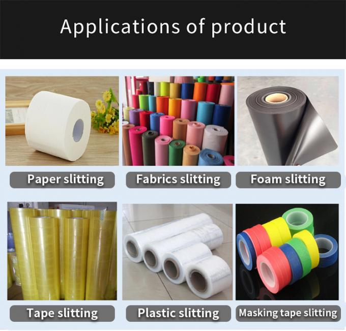 Vòng cao độ chính xác Rotary cắt đứt Blade Pvc Edge Blade Rotary Blades Machine cắt đứt Paper Pipe Adhesive Tape Machine cắt đứt Blade 14